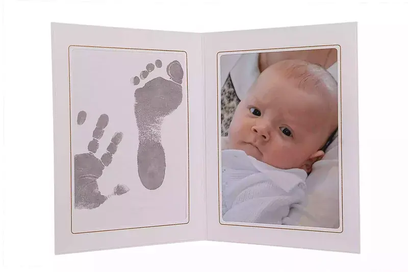 Foto ramka z atramentem magic ink tiny memories biała