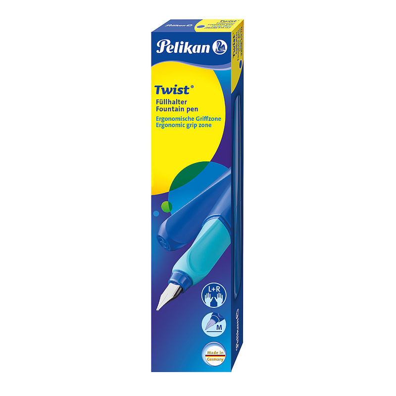 Pióro wieczne pelikan twist deep blue