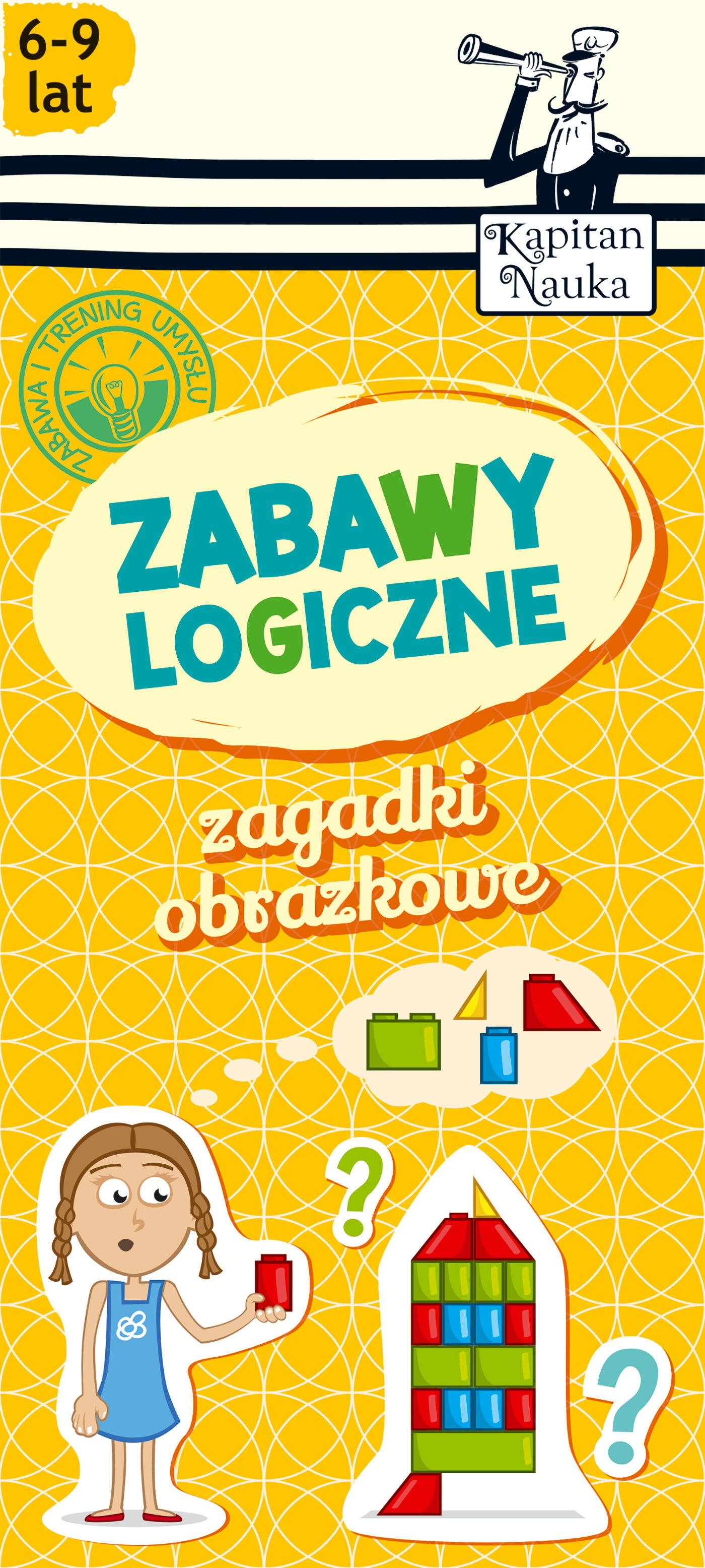 Zagadki obrazkowe Zabawy logiczne 6-9 lat