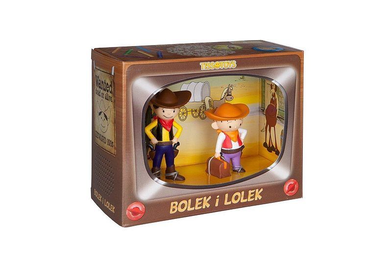 Bolek i Lolek Kowboj - zestaw figurek