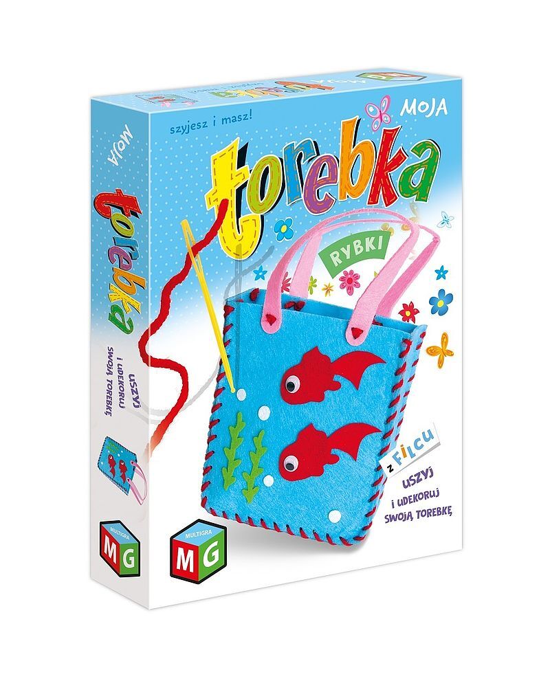 Moja torebka z filcu rybki