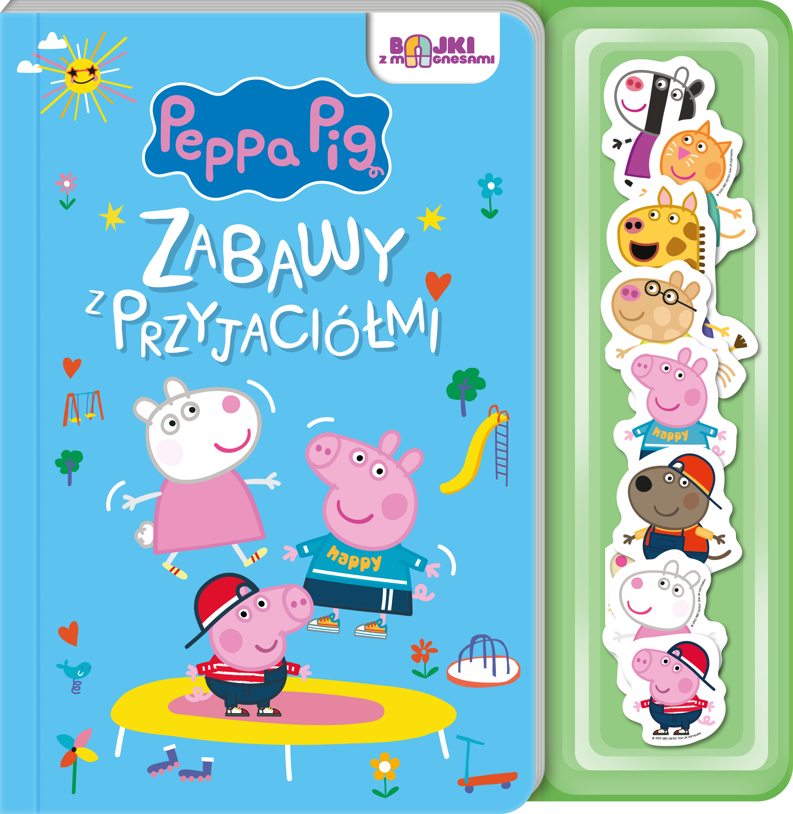 Peppa Pig. Bajki z Magnesami. Zabawy z przyjaciółmi
