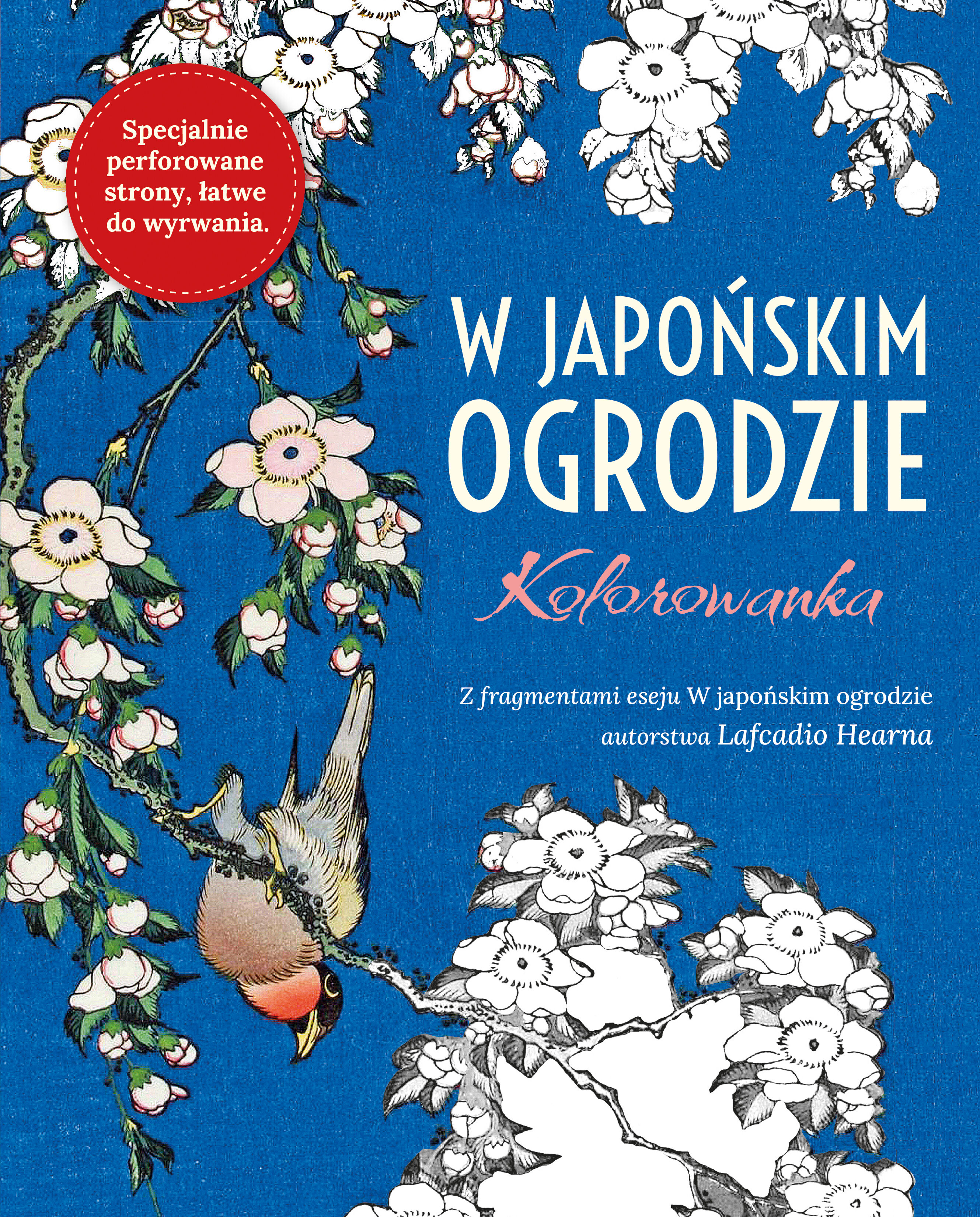 W Japońskim ogrodzie. Kolorowanka antystresowa