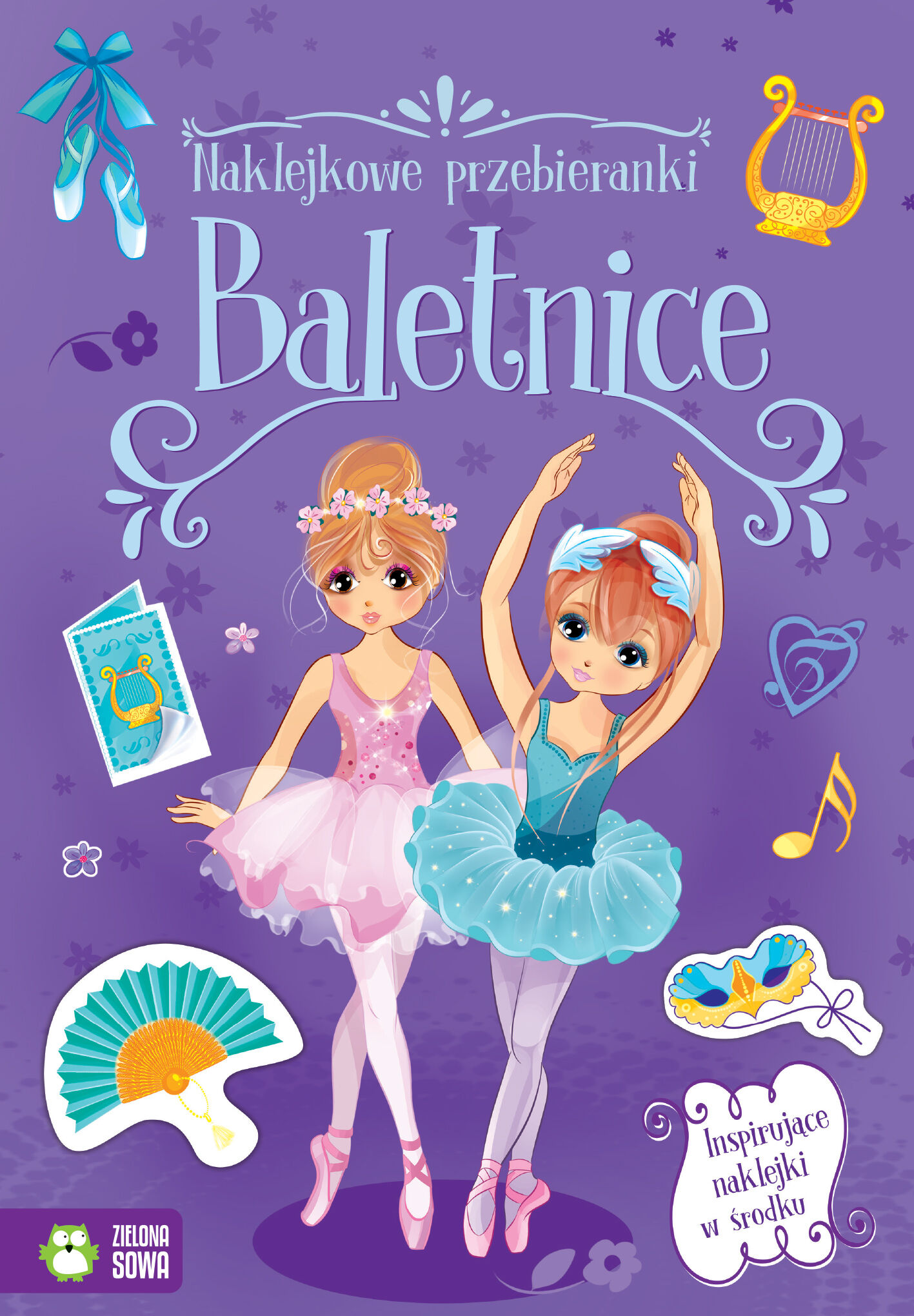 Naklejkowe przebieranki. Baletnice