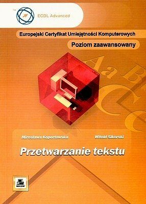 Ecuk przetwarzanie tekstu poziom zaawansowany