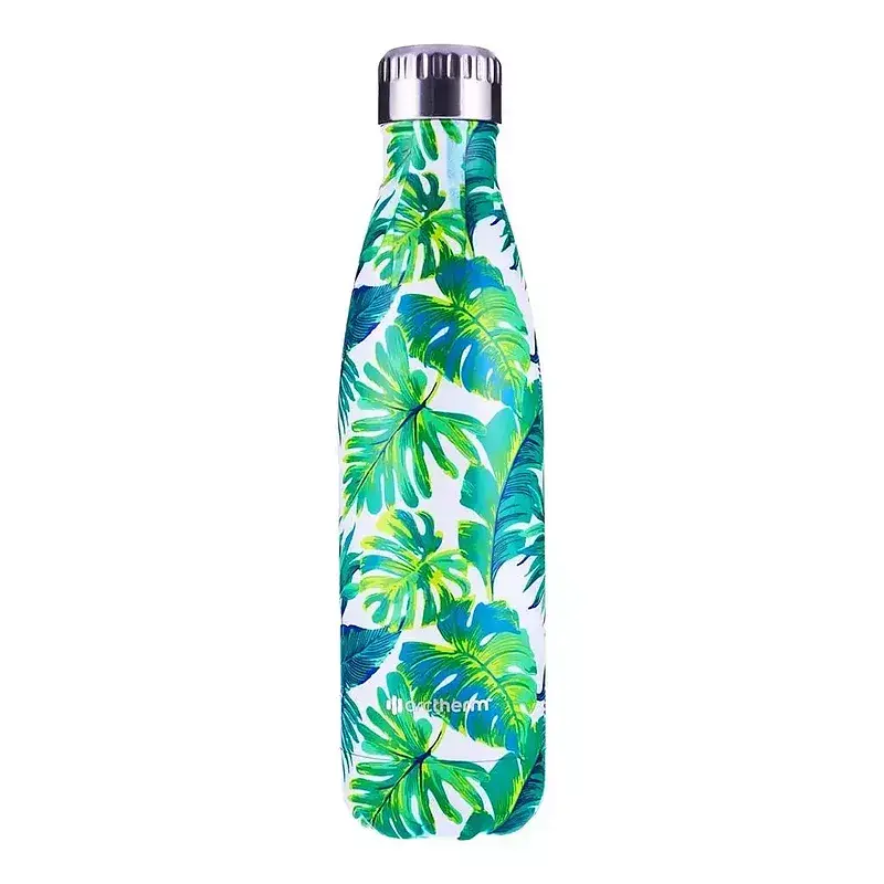 Butelka termiczna wzór kwiaty paproci 500ml