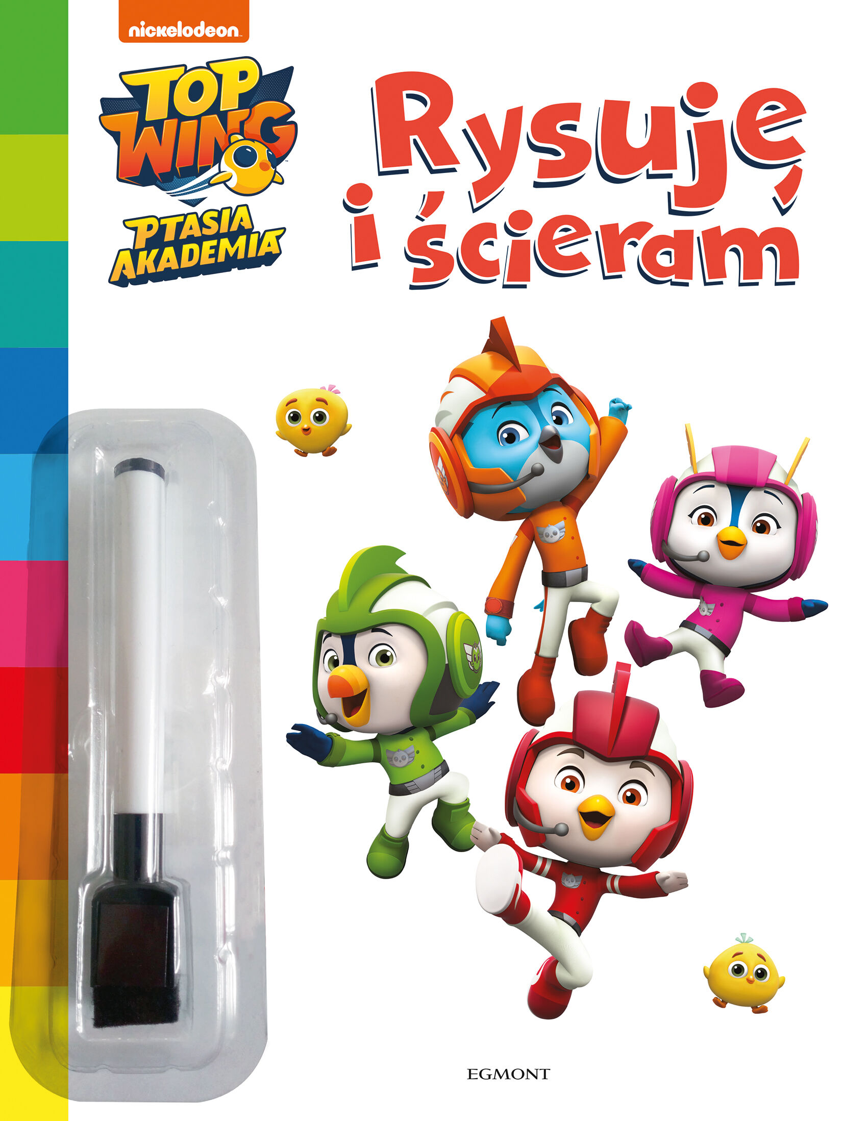 Top Wing. Ptasia Akademia. Rysuję i ścieram