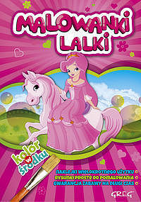 Malowanki lalki