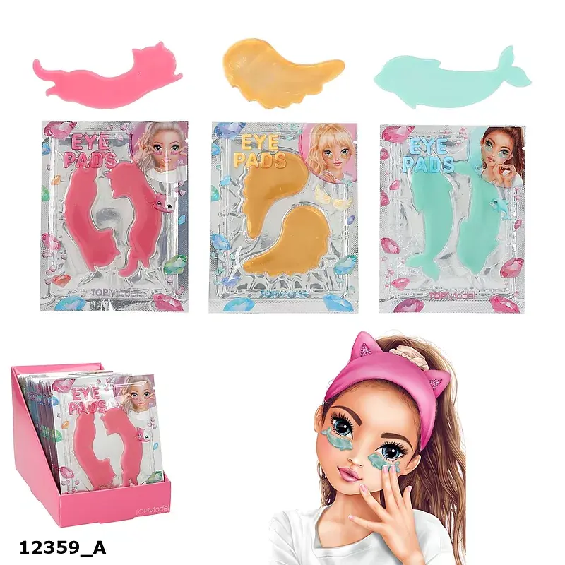 Płatki żelowe pod oczy top model 3 wzory beauty&me 12359a