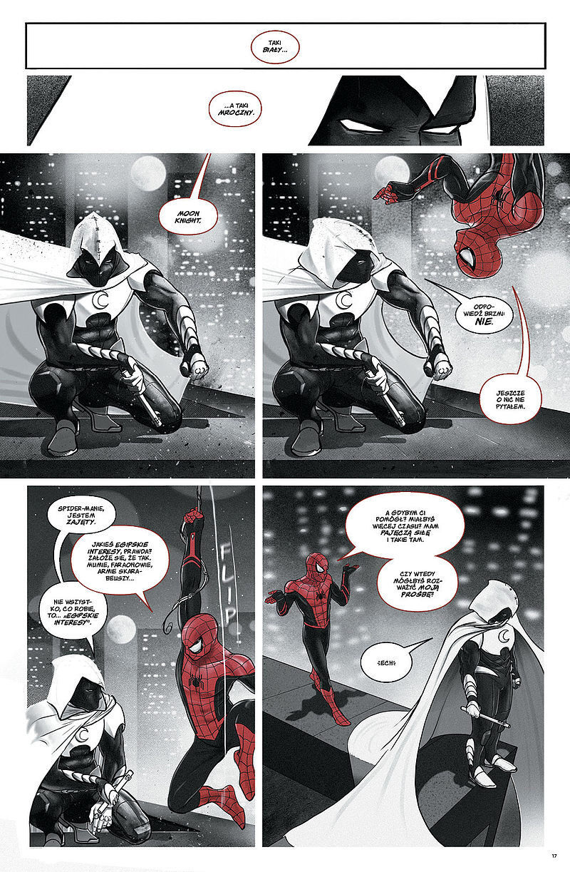 Moon Knight: Czerń, biel i krew