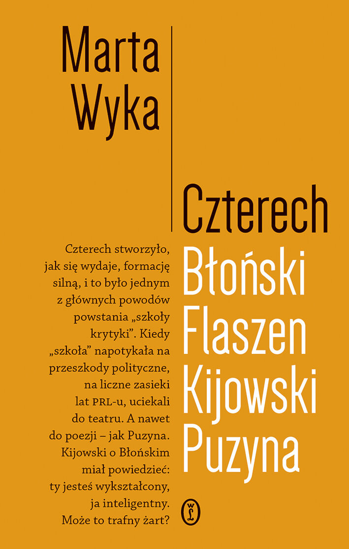 Czterech. Błoński, Flaszen, Kijowski, Puzyna (e-book)