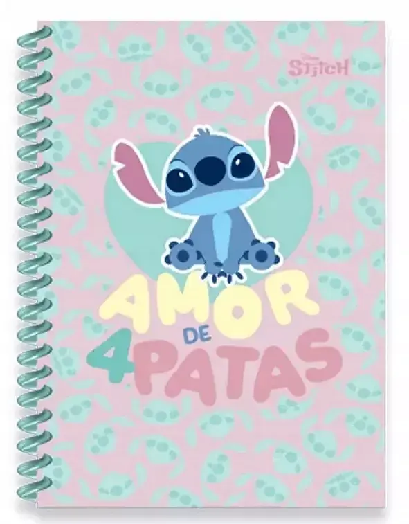 Kołobrulion b5 100 k. Plastikowa spirala disney fashion stitch wzór 2