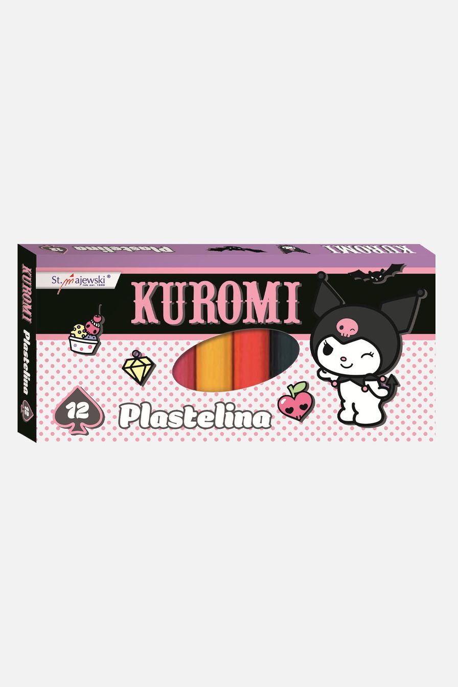 Plastelina Kuromi 12 kolorów