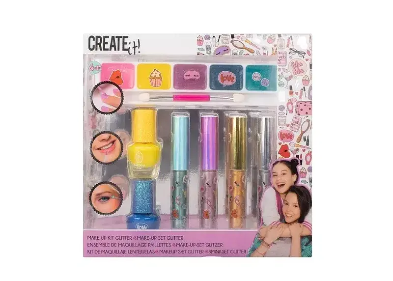 Zestaw metalic make-up create it!