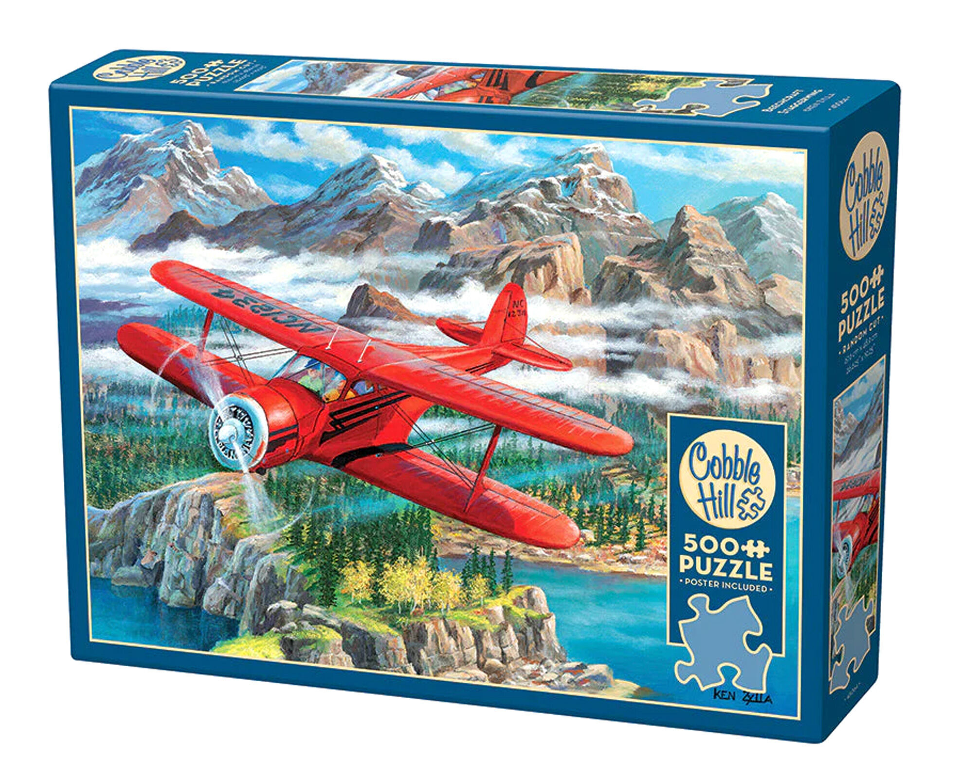 Puzzle 500 Dwupłatowiec 113143