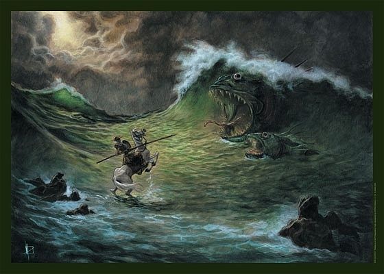 Don Quijote 01. Batalla en el mar.