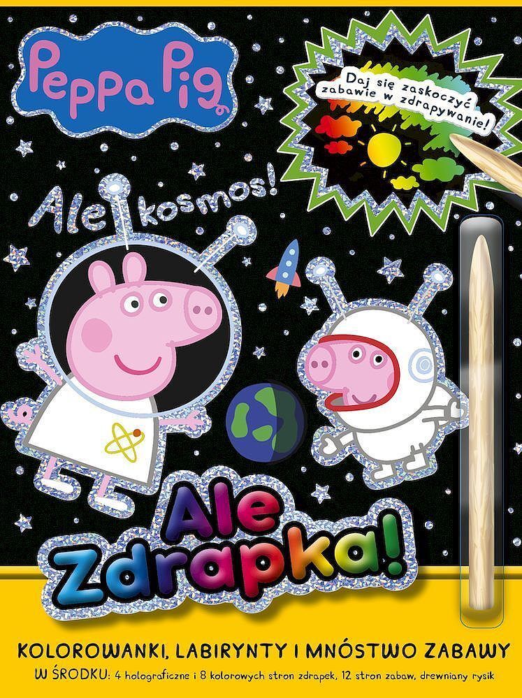 Peppa Pig Ale zdrapka! Ale kosmos!