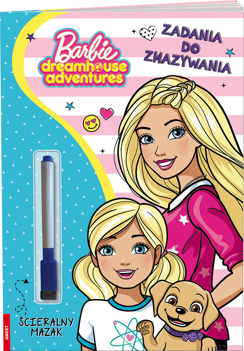 Barbie dreamhouse adventures zadania do zmazywania ptc-1201