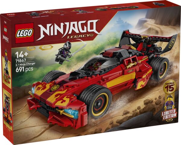 LEGO Ninjago Ninja Ścigacz X-1 15-lecie 71867