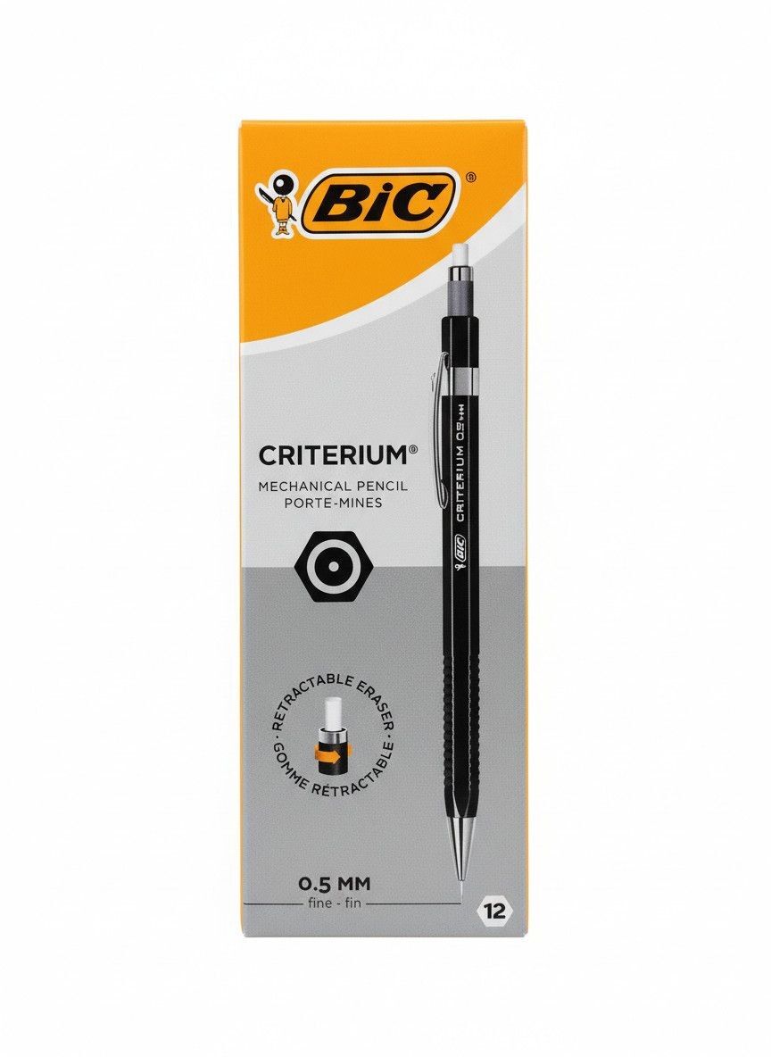Paczka Ołówek mechaniczny BIC Criterium 0.5mm HB 12szt.