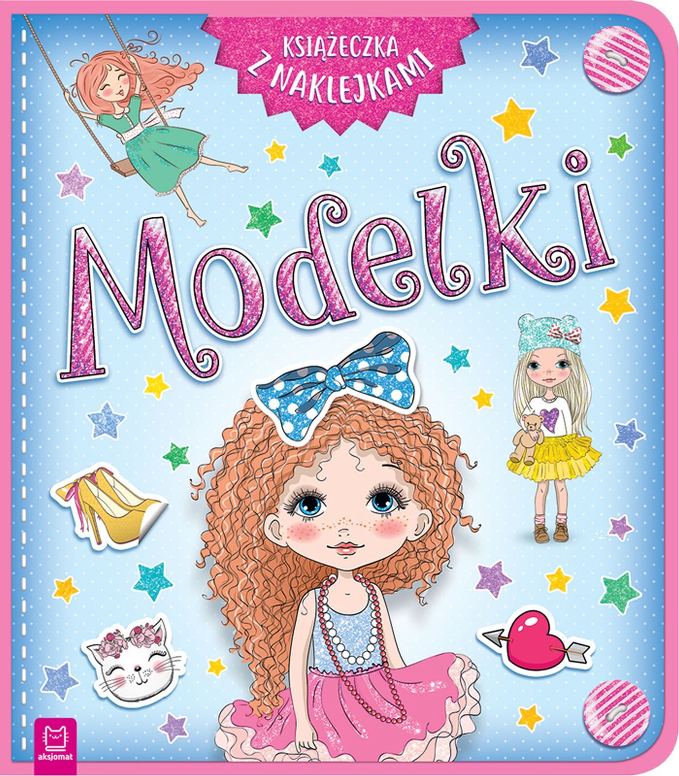 Modelki. Książeczka z naklejkami