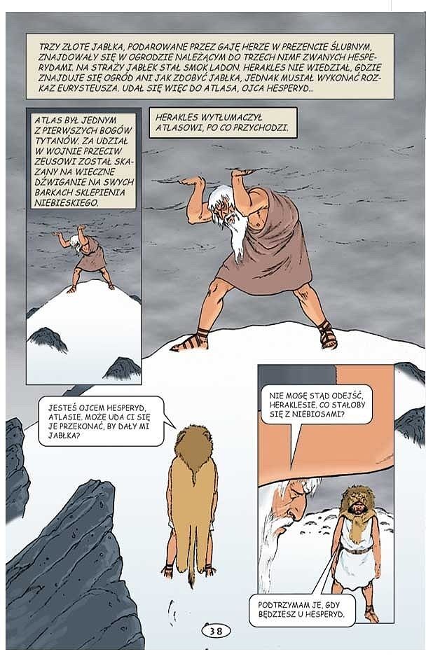 Mity w komiksie - 1 - Mity greckie w komiksie