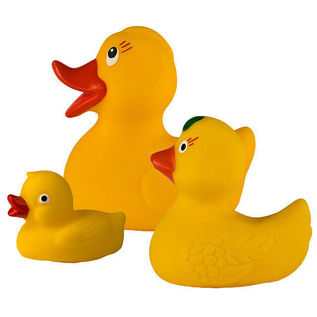 Rubberky Zabawki do kąpieli Kacza rodzinka 3 sztuki