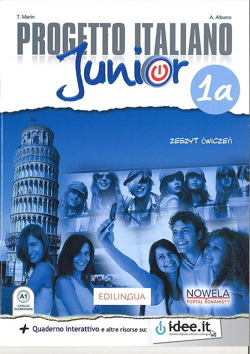 Progetto Italiano Junior 1a. Ćwiczenia do języka włoskiego, klasa 7, szkoła podstawowa. MEN