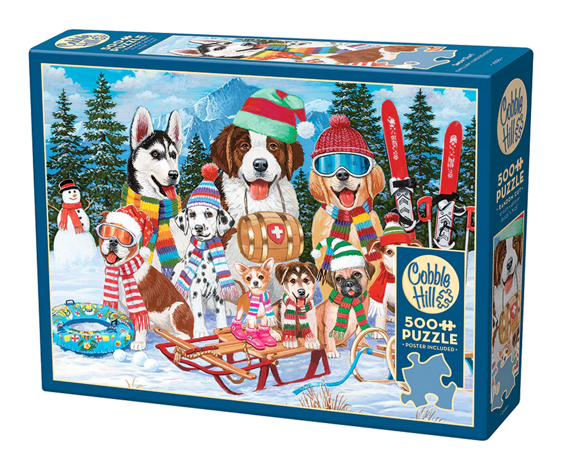 Puzzle 500 Z górki na pazurki 113091