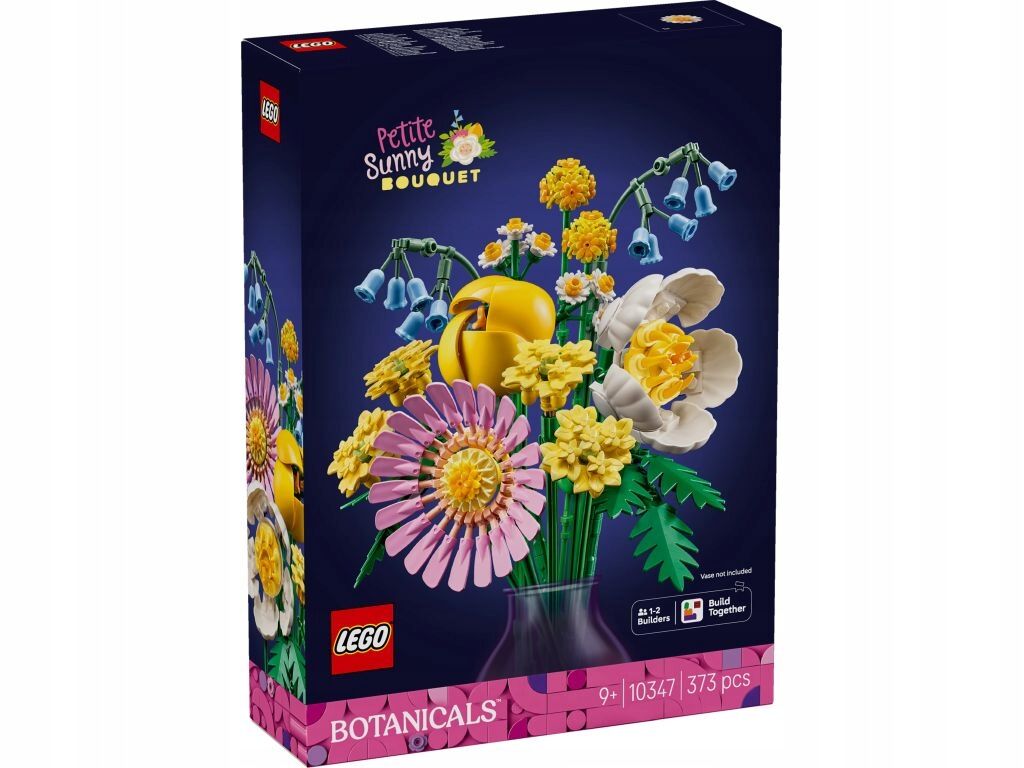LEGO Botanicals Mały bukiet żółtych kwiatów 10347