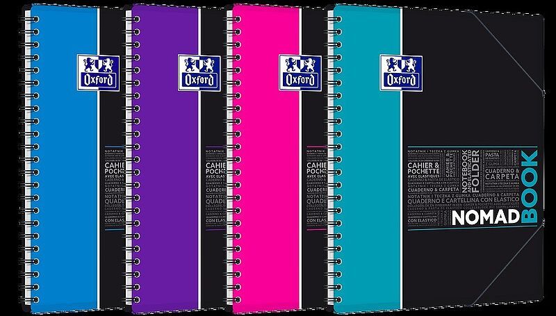 Kołonotatnik b5 80k linia oxford student nomadbook 1 szt. Mix