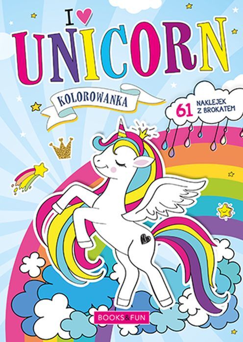 Unicorn. Kolorowanka