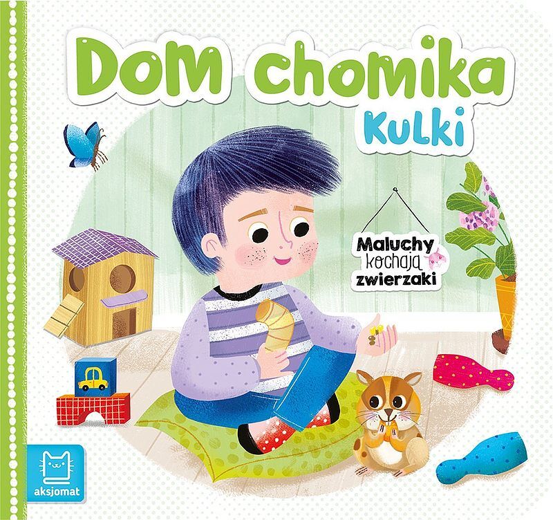Dom chomika Kulki. Maluchy kochają zwierzaki