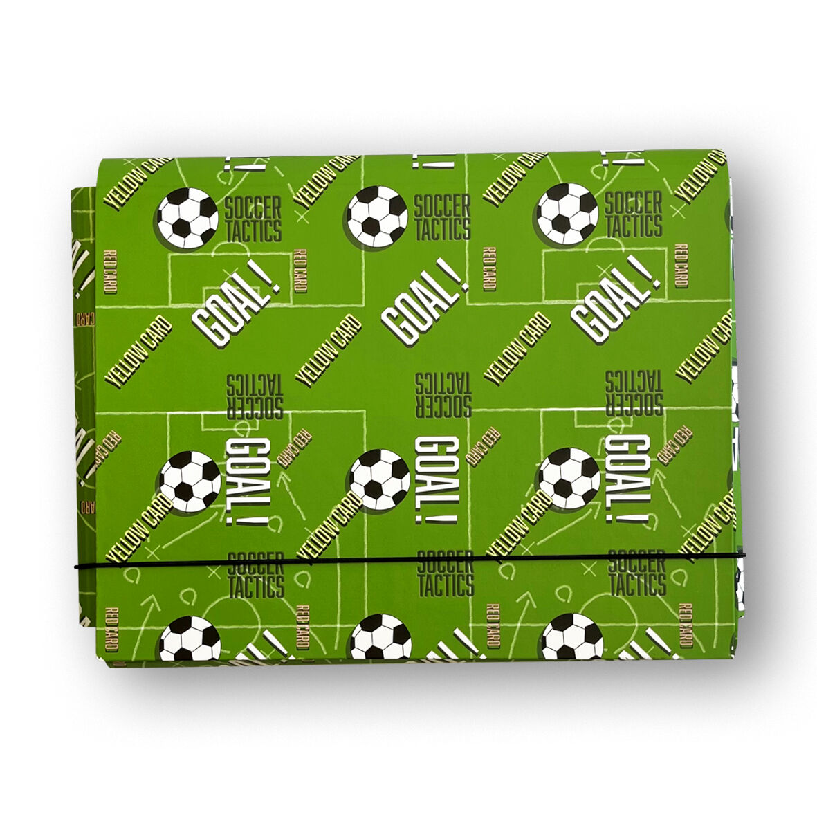 TECZKA ŁAMANA A4 NA GUMKĘ T 0128 GOAL FOLIA MAT NIERYSUJĄCA