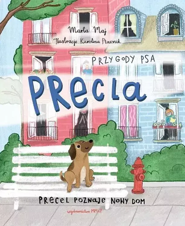 Precel poznaje nowy dom. Przygody psa precla