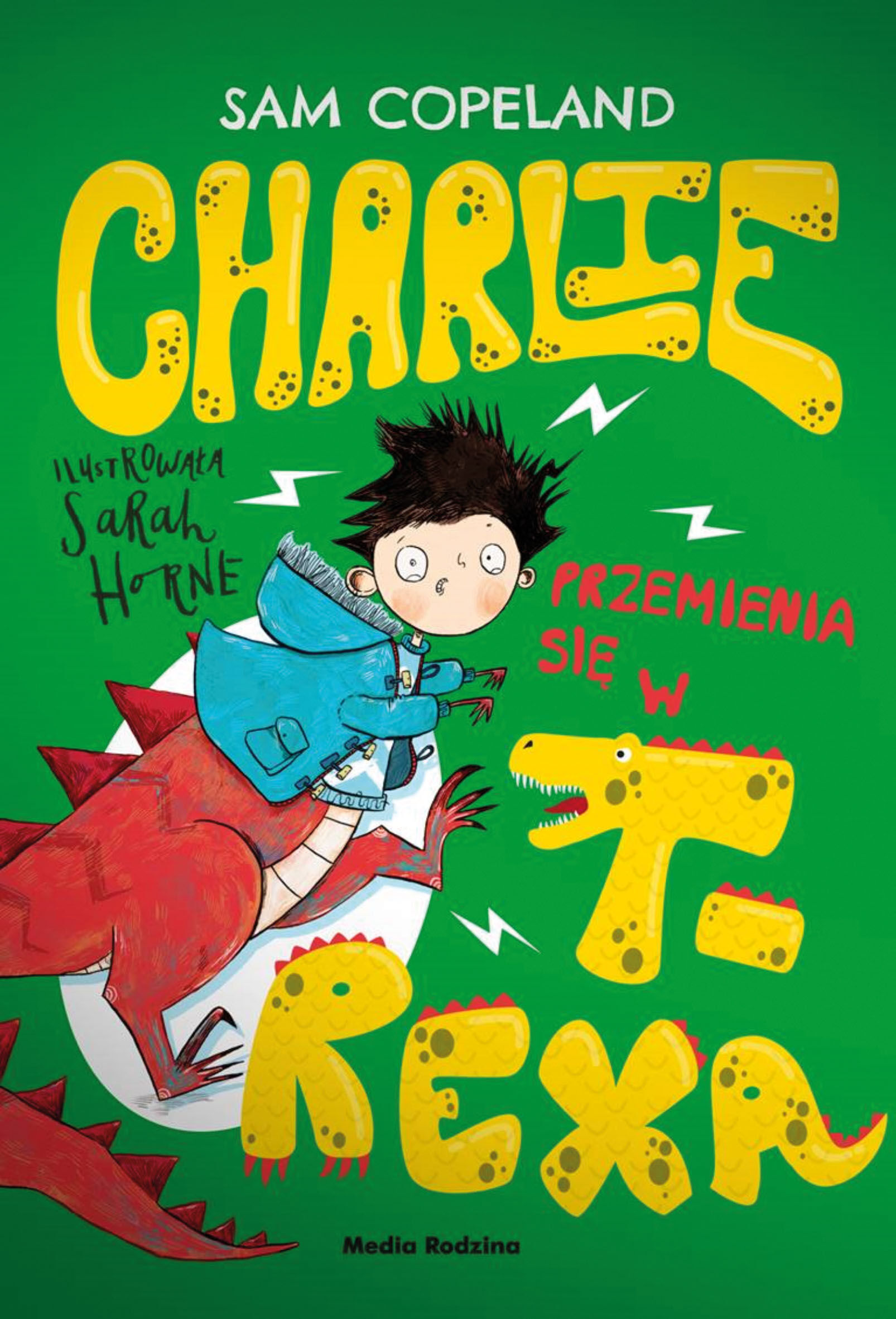 Charlie przemienia się w T-Rexa (e-book)
