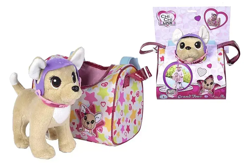Piesek chihuahua chi chi love stylizacja sportowa