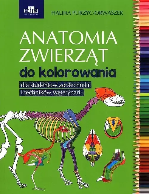 Anatomia zwierząt do kolorowania