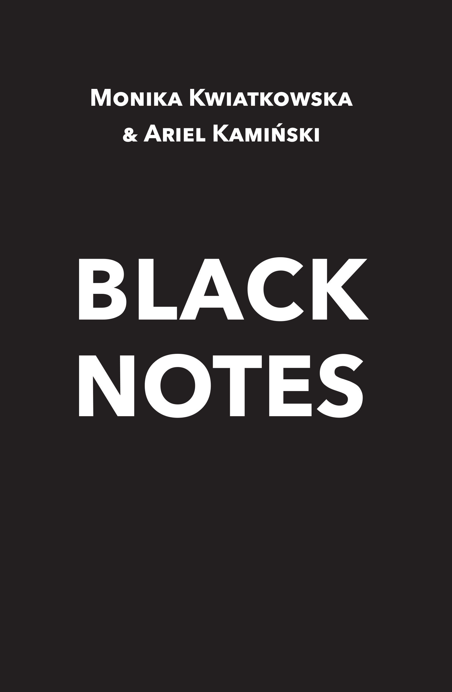 Black Notes (e-book)