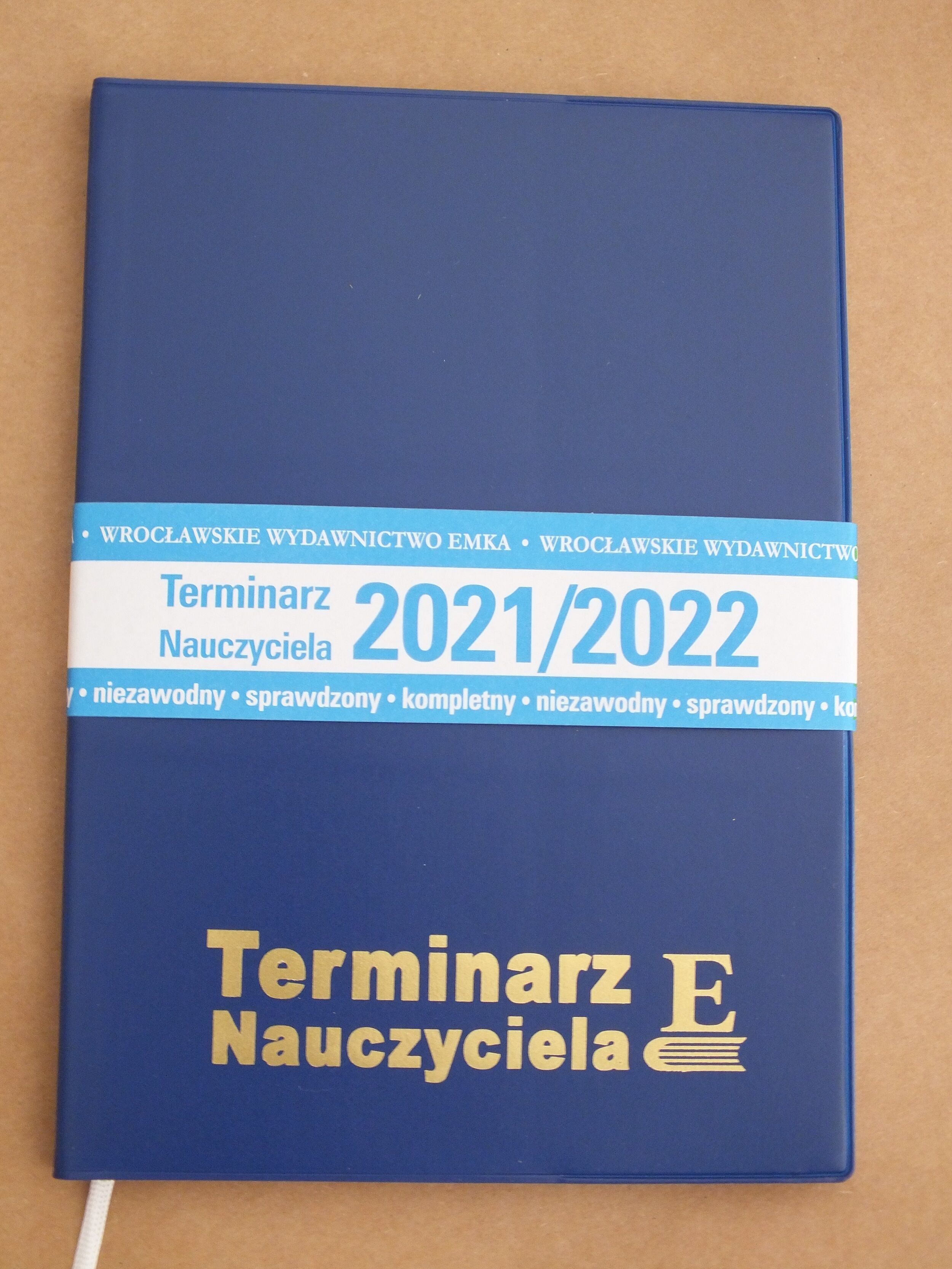 Terminarz Nauczyciela 2021/2022 Emka broszura niebieski