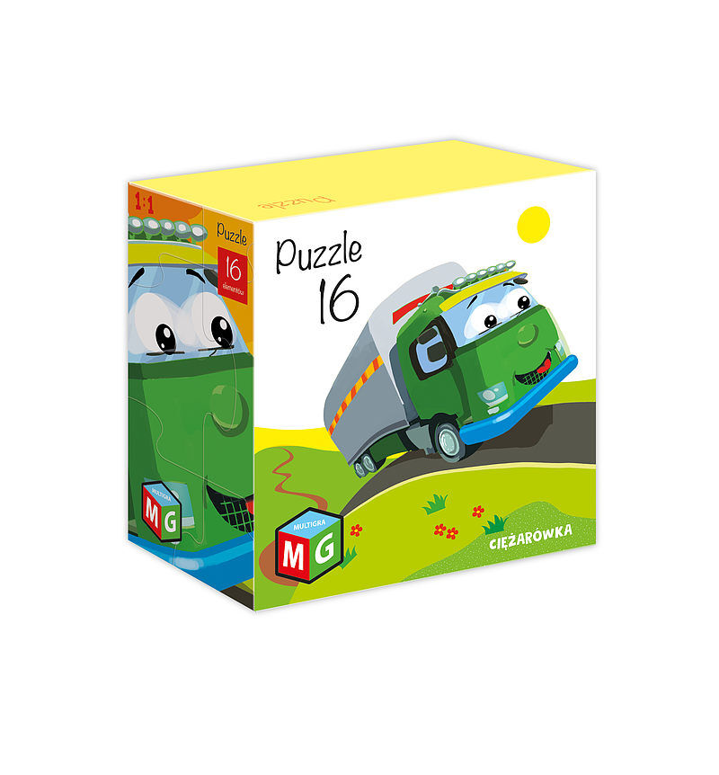 Puzzle 16 ciężarówka