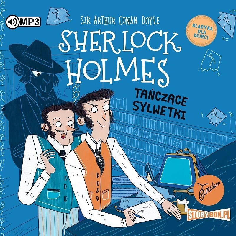 Klasyka dla dzieci Tom 24 Sherlock Holmes Tańczące sylwetki (audiobook CD)