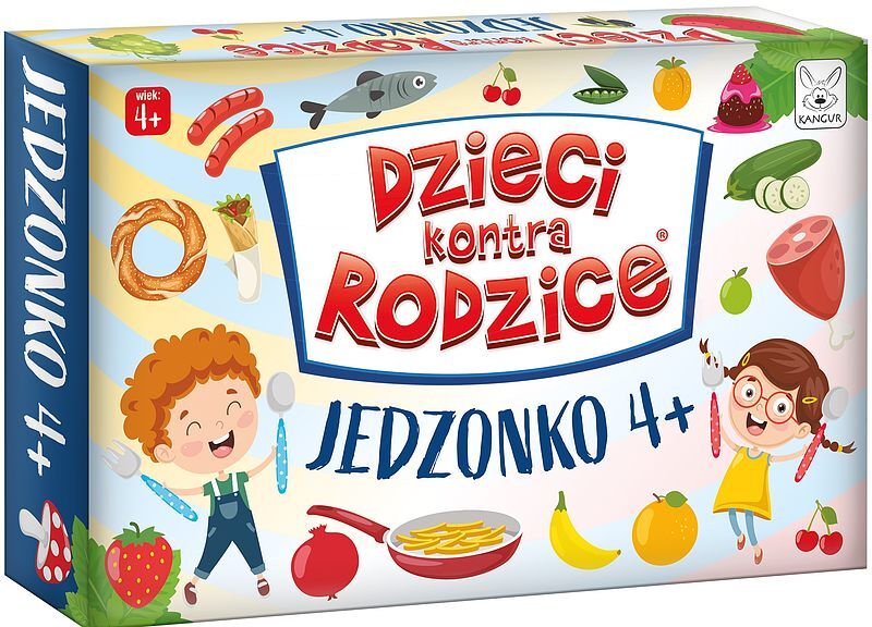 Gra dzieci kontra rodzice jedzonko 4+