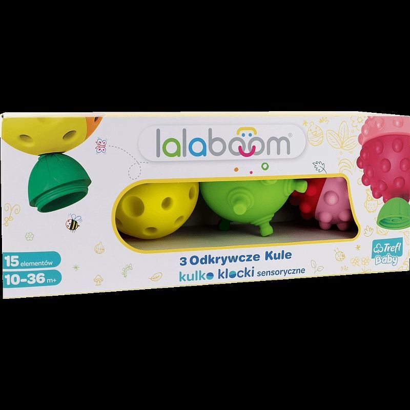 Odkrywcze kule 3 szt. Lalaboom 61360