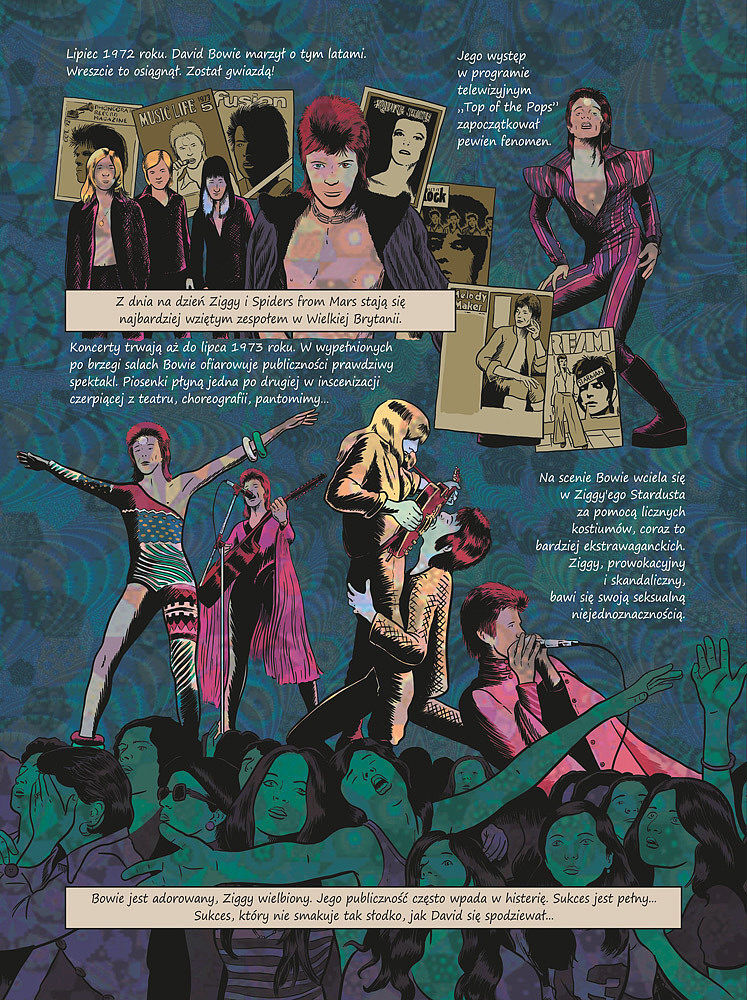 David Bowie w komiksie