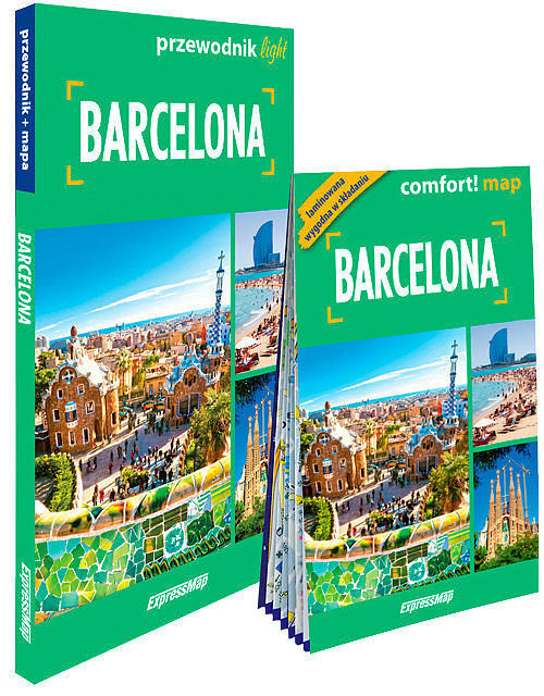 Barcelona light przewodnik + mapa