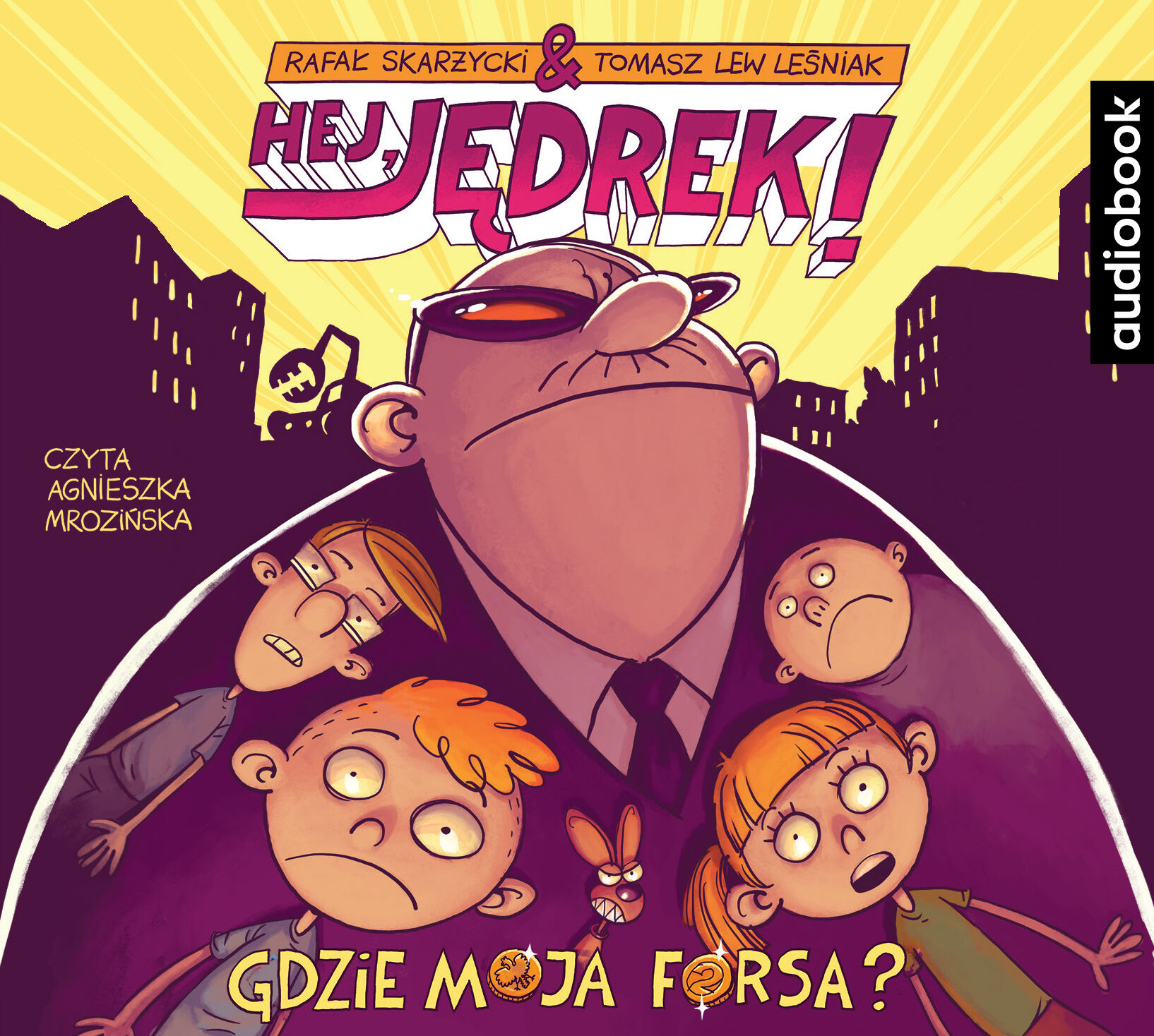 Hej Jędrek! Gdzie moja forsa? (audiobook CD)