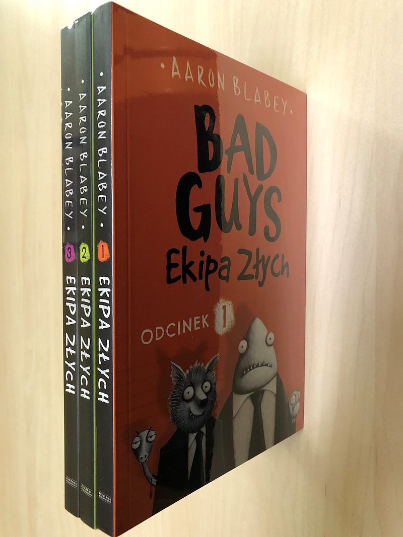 PAKIET Bad Guys. Ekipa Złych T. 1-3