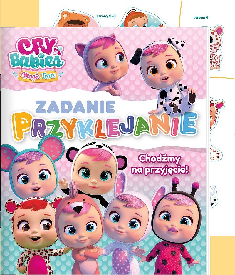 Cry babies Zadanie Przyklejanie cz. 1 Chodźmy na przyjęcie!