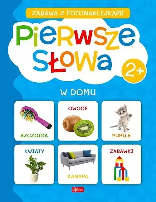 Pierwsze słowa.Zab. z fotonaklejkami.W domu (Fabulo)